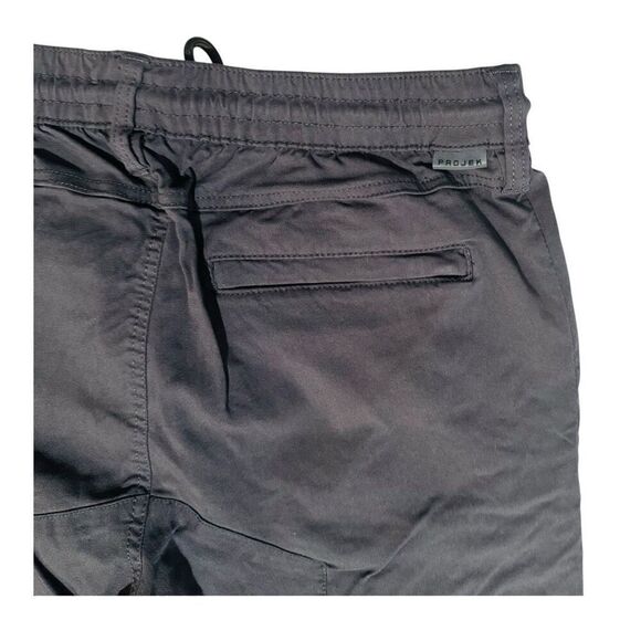 Projek Raw Men's Gray Jogger Pants Slim Fit Elastic Waistband Size Large - Picture 5 of 8